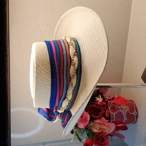 ELEGANTE 5X straw hat (sz 7)